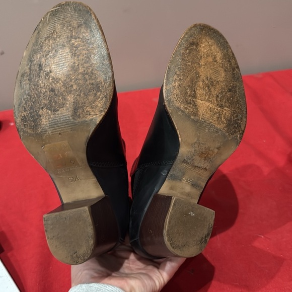 Madewell Black Leather Ankle Boots - Picture 5 of 7